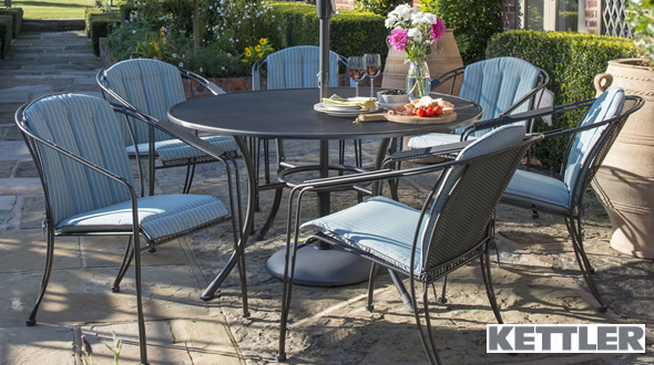 kettler mesh garden furniture